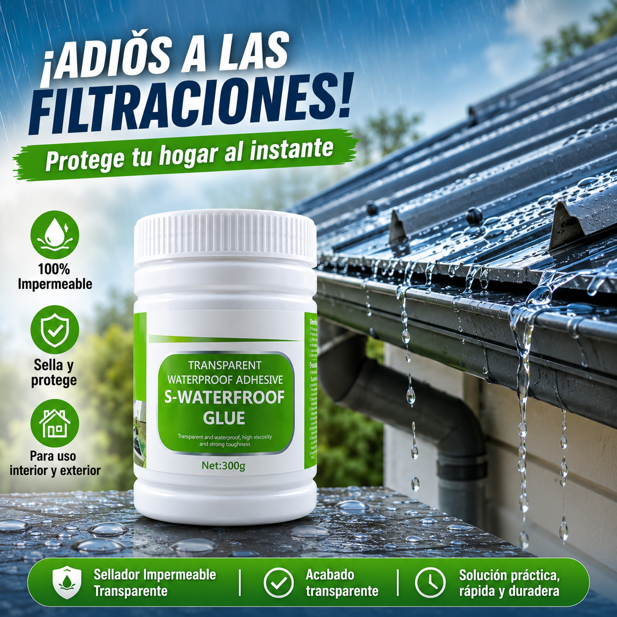 Promo Gel sellador 300gr X2